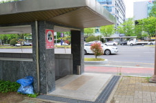 경남도청 사거리 교통약자 배려 없나