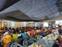 사천 동서금동 대박수산, 경로잔치 열어