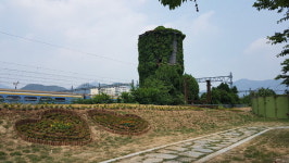 ‘삼랑진역 급수탑’ 나들이 명소 새단장