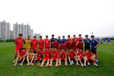 농아인 올림픽 축구대표팀, 창원서 구슬땀