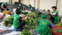 고성 영오면 새마을협의회·부녀회 김치 나눔