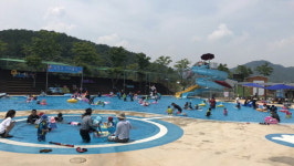 당항포에서 신나는 물놀이