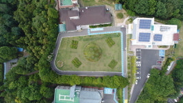 가로 57m·세로 34m… 진주에 국내 최대 ‘태극 정원’