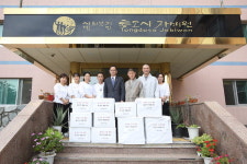 양산시의회 의원 등 복지시설 18곳에 위문품