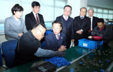 한경호 권한대행, 창원직업재활센터 방문