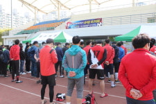 청아의료재단, 마산 내서읍 축구대회 개최