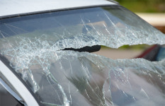 벽돌로 순찰차 앞유리 깨부순 40대 구속