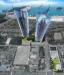 사천시, 옛 삼천포 역사 터에 47층 주상복합아파트 짓는다