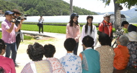 거창서 ‘배우 현석과 떠나는 외갓집 가는 길’ 방송 촬영