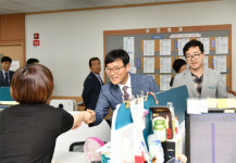 변광용 거제시장, 유관기관 잇따라 방문