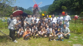 사천시 벌용동 자원봉사회, 신애원 입소 아동 위문 행사