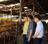 농협 진주지부, 대곡면 축산농가 방문 점검
