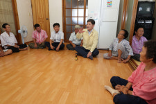 백두현 고성군수, 폭염 속 민생현장 챙기기