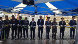 사천시 축동면 신기경로당 준공식