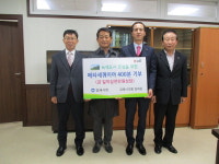 김해 김재윤씨, 10여년 가꾼 메타세쿼이아 400그루 시에 기증