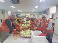 동양교통 사랑나눔회, 김장 200포기