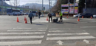 창원시 마산회원구, 교통안전시설물 정비