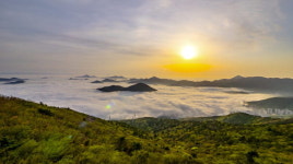 거제 관광모노레일 타고 계룡산 일출 봐요