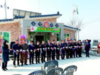 고성 송정마을, 경로당 신축기념 성금