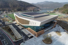 통영체육관 준공… 시범운영 거쳐 오는 19일 개관