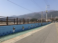 산청 시천면 덕산시장, 새 볼거리 ‘벽화’ 생겼네