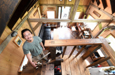 [청춘블루스 시즌4-어제, 오늘 그리고 청춘] 전통 소목기술로 작업하는 목수  강동석 씨