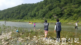 산청소방서 여름철 경호강 119안전순찰대 운영