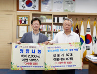 하동화력본부 1800만원 상당 후원품 전달