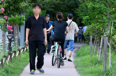 임항선 그린웨이 보행자-자전거 위험한 동행