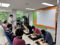 합천소방서, 합천고려요양병원 심폐소생술 교육