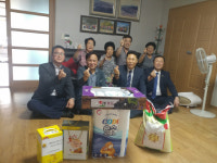 창원시 가음정동·주민자치위 추석맞이 경로당 위문