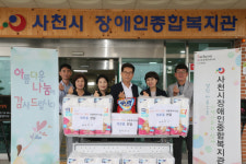 송도근 사천시장, 추석 명절 맞아 사회복지시설 등 위문