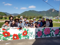 거제시생활개선회 벽화그리기 봉사