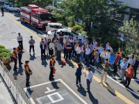 국민건강보험공단 창원중부-신월119센터 합동소방훈련