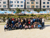 K-water 거제권지사, 벽화그리기 봉사