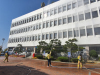 창녕군청 합동 소방훈련 실시