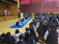 거제소방서, 신현중학교서 심폐소생술 교육 실시