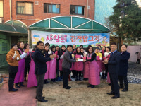 남마산라이온스, 금강노인복지관에 김치 전달