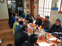 고성군 바르게살기운동 영오면위원회, 경로당서 봉사활동