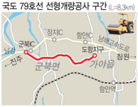 [어떻게 돼갑니까] 함안 군북~가야 국도 79호선 확장