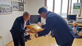 정우석 함양 서상면장, 취임 축하 쌀 300㎏ 경로당 기탁