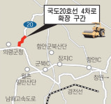 [어떻게 돼 갑니까?] 의령읍~정곡면 9.29㎞ 왕복 4차로