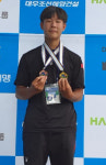 김해 월산중 장준혁, 파로호배 전국 카누대회 우승