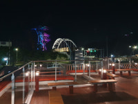 “초양도 휴게소서 삼천포 앞바다 감상하세요”