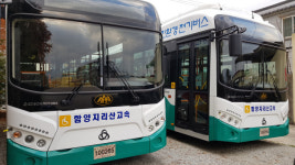 함양 농촌지역 ‘함양산 전기버스’ 달린다