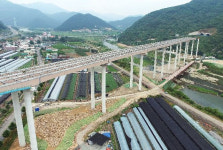 밀양~울산 구간 고속도로 45.2㎞ 개통