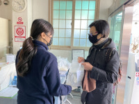 창원 금강노인문화센터 ‘떡국 한 그릇’ 프로그램 진행