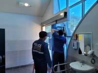 마산중부경찰서, 공중화장실 비상벨·블랙박스 설치