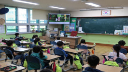 창원웅남초, 아침독서방송 눈길