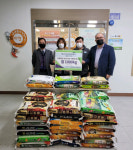 두원알앤에이, 김해시푸드마켓에 쌀 1000㎏ 기탁